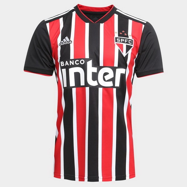 Camiseta São Paulo Replica Segunda Ropa 2018/19 Rojo